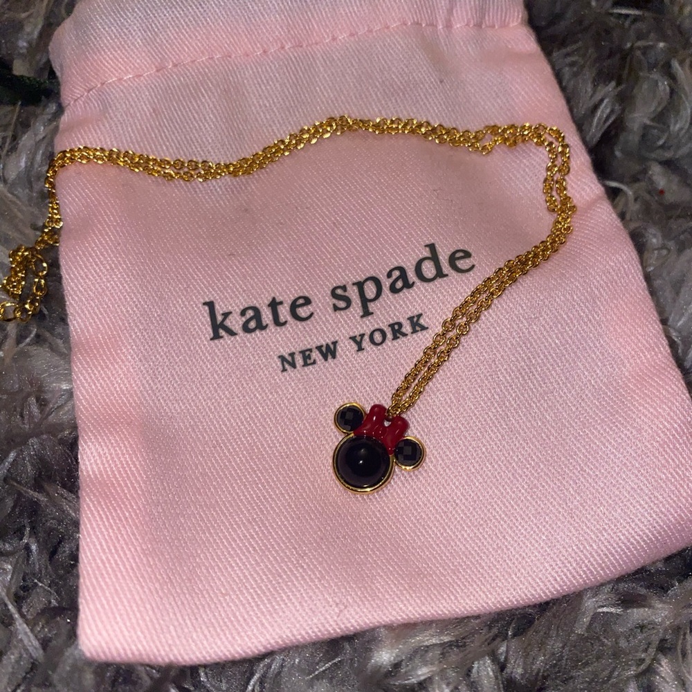Kate Spade Minnie Mouse Necklace